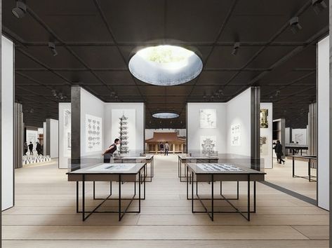 STL Architects Create Minimalist Design for Korean Museum of Urbanism and Architecture Korean Museum, Museum Interior, Architecture Images, Exhibition Display, Master Plan, Built Environment, Urban Planning, Design Museum, Exhibition Design