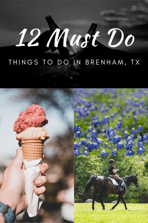 Things To Do In Brenham Texas, Brenham Texas Things To Do, Day Trips From Houston, Texas Travel Weekend Getaways, Spring Break Road Trip, Brenham Texas, Family Trip Ideas, Blue Bell Ice Cream, Texas Travel Guide