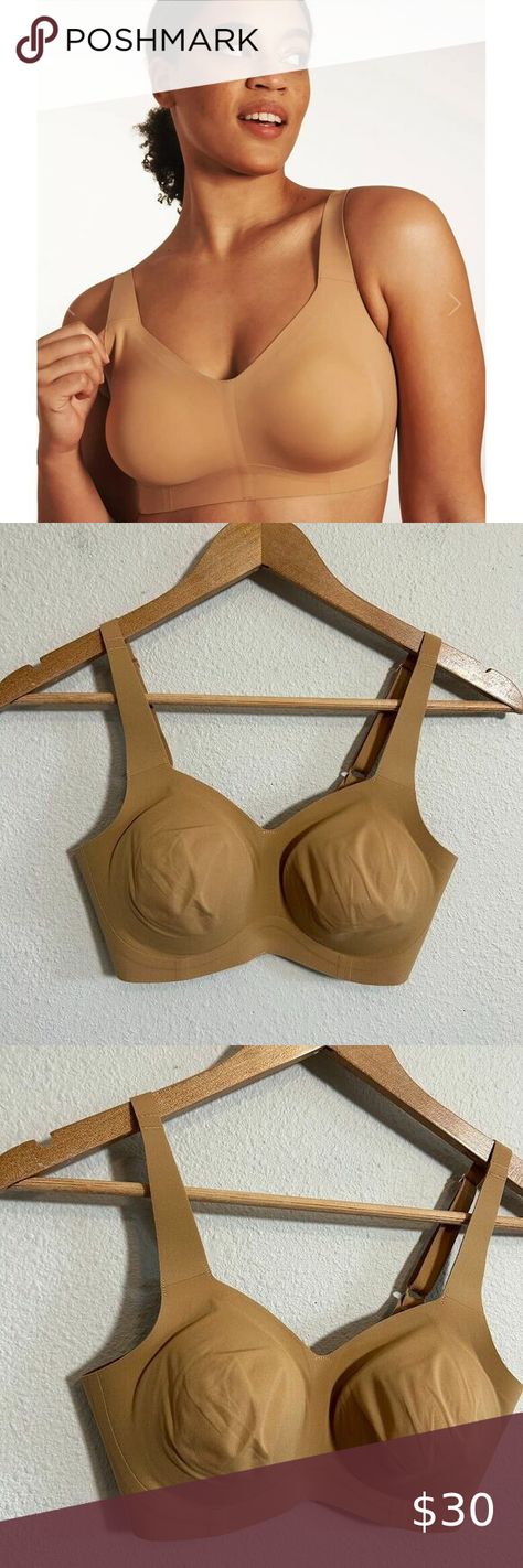 Evelyn & Bobbie Beyond Seamless Wirefree Bra S Brown Mica Tan Evelyn Bobbie, Happy Shopping, Thank You, I Love, Bra, How To Wear