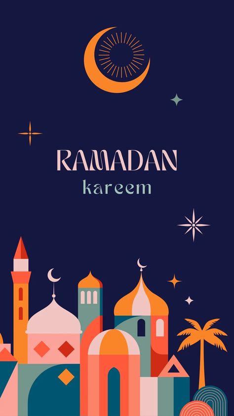 Templates Ramadan Moodboard, Ramadan Graphic Design, Ramdan Mubarak, Ramadan Wallpaper, Ramadan Festival, Ramadan Card, Eid Poster, Ramadan Illustration, Poster Ramadhan