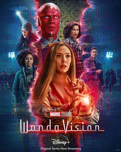 Poster Marvel, The Truman Show, Wanda Vision, Paul Bettany, Kat Dennings, Marvel Tv, Scarlet Witch Marvel, Scarlett Witch, Marvel Posters