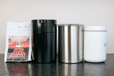 The Best Coffee Canisters of 2023 Storing Coffee, Coffee Canisters, Coffee Canister, Serious Eats, Pour Over Coffee, Coffee Type, Coffee Drinkers, Buy Coffee, Dark Roast