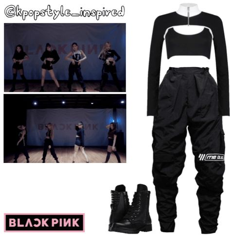 BP 5TH MEMBER - "KILL THIS LOVE" DANCE PRACTICE Outfit | ShopLook Blackpink Kill This Love Outfit, Clothes For Dance Practice, Outfit For Dance Performance, Dance Style Outfits Kpop, Kpop Practice Outfit, Korean Idol Outfit, Practice Outfit Ideas, Outfits For Dance Practice, Korean Dance Practice Outfit