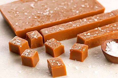 Easy Caramel, King Food, Easy Cheese, King Arthur Flour, Caramel Recipes, Recipes Quick, Homemade Candies, King Arthur, Candy Recipes