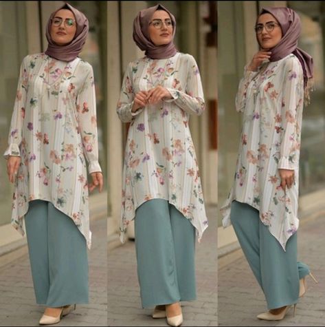 Tunik Modern, Muslim Girl, Muslim Women Fashion, Fashion Top Outfits, Trendy Dress Outfits, Modesty Fashion, Muslim Fashion Dress, Muslim Fashion Outfits, Boutique Dress Designs