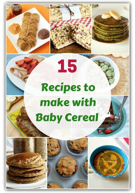 Leftover Baby Food Recipes, Baby Oatmeal Cereal, Diy Baby Food, Healthy Cereal, Baby Cereal, Baby Led Weaning Recipes, Healthy Baby Food, Baby First Foods, Weaning Recipes