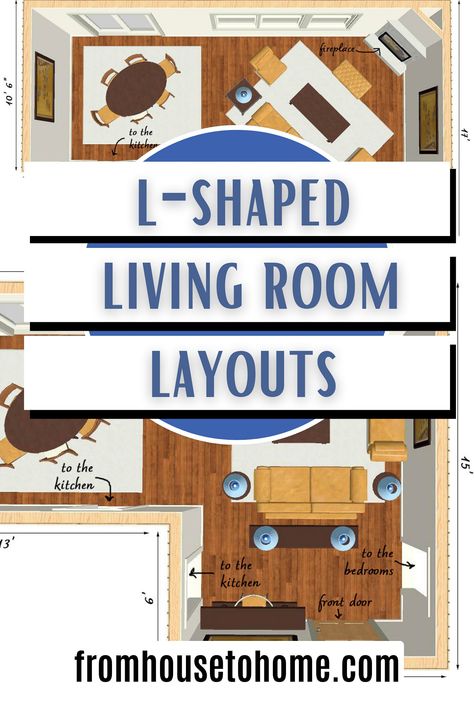 L-Shaped Living Room Layout Ideas: How To Arrange Your Furniture | Decorating Ideas Weird Living Room Layout Ideas, L Shaped Living Room Dining Room Layout, L Couch Living Room Layout, L Shaped Living Room Ideas, L Shaped Sofa Living Room Layout, Awkward Shaped Living Room, Odd Shaped Living Room Layout, Oddly Shaped Living Room, Odd Shaped Living Room