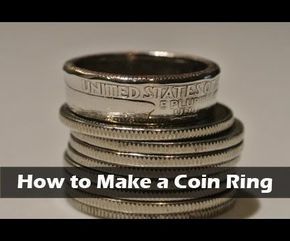 Coin Ring Diy, Quarter Ring, Bullet Jewelry, Silverware Jewelry, How To Make Rings, Kay Jewelers, Silver Spoon, Coin Ring, Diy Rings