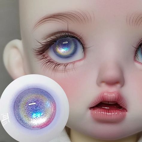 -------NOTICE------------------- THIS IS A DESIGN PRODUCT FOR ADULT.  THIS IS NOT A TOY FOR CHILDREN! CHOKING HAZARD - CONTAINS SMALL PARTS! NOT SUITABLE FOR CHILDREN UNDER 15 YEARS OLD. ------------------------------------ 🌸Package: 1 pair of eyes ONLY  (Material: plaster or UV random base will be sent) 🌸Doll and other accessories are not included.   🌸If certain size or color is not available, an alternative will be offered via message.  🌸 Processing Time: It normally takes 🌸1-4weeks🌸 to Makeup Doll Eyes, Pair Of Eyes, Bjd Eyes, Beautiful Eyes Color, Art Dolls Handmade, Anime Dolls, Doll Repaint, Doll Eyes, Fantasy Makeup