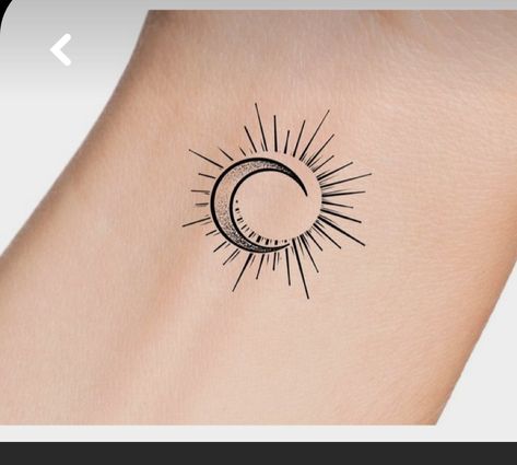 Lotus Sun And Moon Tattoo, Tat Fonts, Sun Moon And Stars Tattoo, Clavicle Tattoo, Sun And Moon Tattoo, Father Tattoos, Tattoos To Cover Scars, Moon Tattoo Designs, Tasteful Tattoos