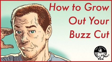 Buzz Cut Boys, Buzz Cut For Men, Thining Hair, Growing Out Hair, Growing Your Hair Out, Medium Fade, How To Grow Your Hair Faster, Side Part Hairstyles, Art Of Manliness