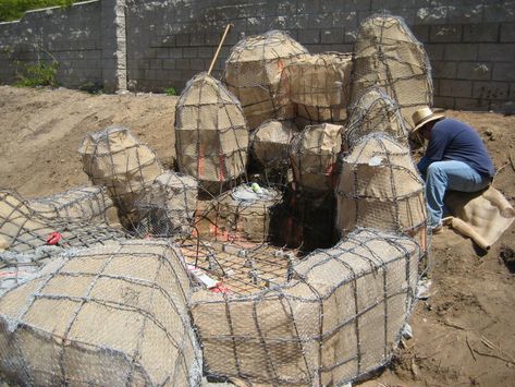 Fake Landscape Rocks, Fake Rock Wall, Diy Faux Rocks, Fountain Indoor, Kolam Air, Artificial Rocks, Fake Rock, Faux Rock, Rock Waterfall