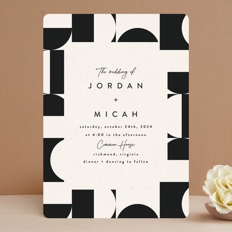 Our favorite wedding invitations - 100 Layer Cake Copper Wedding Invitations, Wedding Invitation Layout, Geometric Invitation, Engagement Frame, Geometric Invitations, Modern Wedding Invitation Suite, Wedding Invitations Modern, Fern Wedding, Letterpress Save The Dates