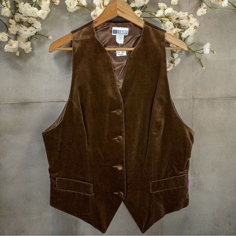 Cowboy Waistcoat, Brown Vest Outfit, Velvet Waistcoat, Grunge Western, Cowboy Vest, Minimalist Coastal, Western Wild, Velvet Vest, Southwestern Boho