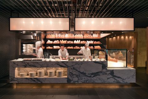 The Market at Hotel ICON - Dessert Station Vincenzo De Cotiis, Food Counter, Hotel Icon, Hotel Buffet, Man Magazine, Recipe Icon, Dessert Station, Buffet Restaurant, Counter Design