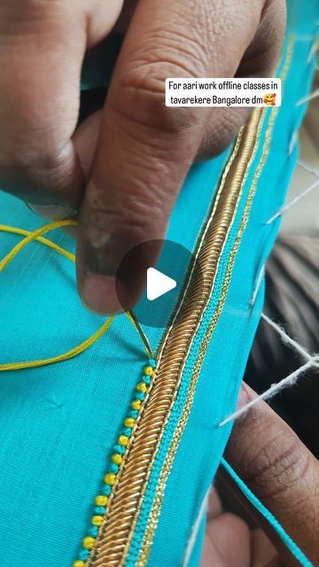 Aari Work Silk Blouse Designs, Silk Thread Blouse Embroidery, Silk Thread Aari Work Blouse, Aari Work Blouse Design Images, Hand Beaded Embroidery, Blouse Design Images, Simple Embroidery Designs, Aari Work Blouse, Simple Blouse