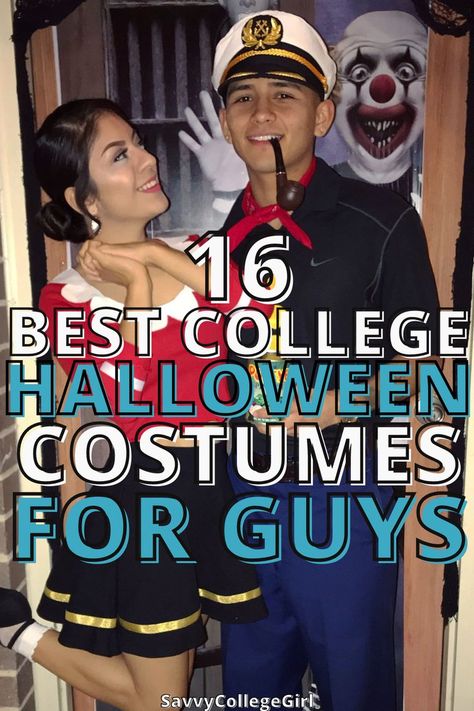 Best college halloween costumes for guys Funny Guy Halloween Costumes, Easy Man Costumes, Easy Man Halloween Costumes, Halloween Costume Ideas For Guys, Easy Mens Halloween Costumes, Costume Ideas For Guys, Halloween Costumes For Guys, Costumes For Guys, Easy Halloween Outfit