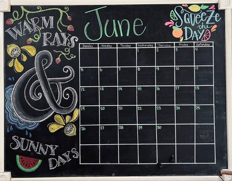 June Dry Erase Calendar Ideas, June Whiteboard Calendar, June Whiteboard Ideas, June White Board Calendar Ideas, June Chalkboard Calendar Ideas, June Chalkboard Calendar, Chalkboard Calendar Ideas, Whiteboard Inspiration, Chalk Calendar