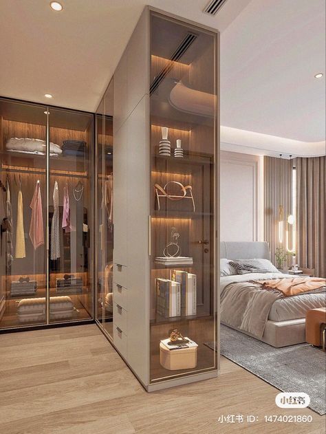 Design Ložnic, Dressing Room Closet, Dream Closet Design, Closet Design Layout, Luxury Room Bedroom, Bedroom Interior Design Luxury, Desain Furnitur Modern, Luxury Closets Design, Modern Luxury Bedroom