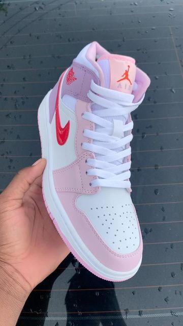 Fuzzy Outfitters on Instagram: "Jordan 1’s 🥹💖 ( Back in stock) •Female & Male sizes 💫 •$13,000💰 Dm or watsapp 18763679876 if interested ❗️" Female Jordans Sneakers, Female Jordans, Female Outfits, Disco Outfit, Female Male, Interview Outfit, Fashion Hub, Swag Shoes, Comfortable Sneakers