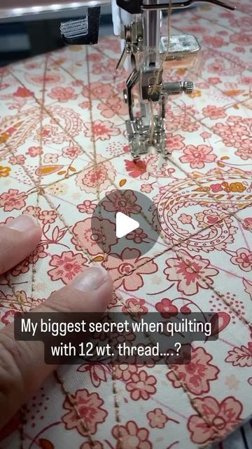 Quilting Quotes, Aurifil Thread, Thick Thread, Quilting Tips, To Be Honest, Easy Quilts, Free Motion Quilting, Be Honest, Small Wallet