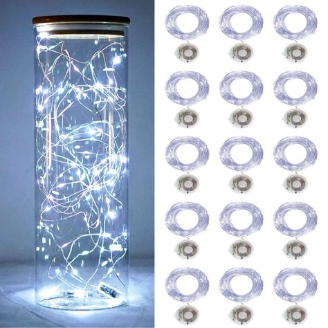 Led Centerpieces, Wedding Party Centerpieces, Starry String Lights, Lighted Centerpieces, Starry Lights, Firefly Lights, Battery String Lights, Halloween Centerpiece, Indoor String Lights