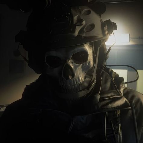 Ghost Aesthetic Icon, Simon Ghost Riley Aesthetic, Ghost Cod Aesthetic, Ghost Cod Pfp, Call Of Duty Pfp, Skeleton Pfp, Cod Pfp, Ghost Pfp, Cod Aesthetic