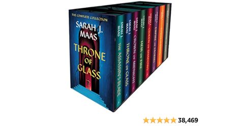 Throne of Glass Hardcover Box Set: Sarah J. Maas Calendar Diary, Throne Of Glass Books, Throne Of Glass, Glass Boxes, Sarah J Maas, Science Fiction Fantasy, Sarah J, Amazon Book Store, Book Store