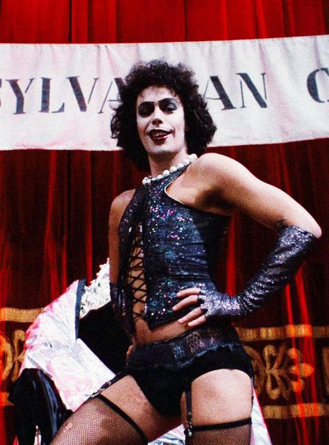 Frank N Furter Costume, Dr Frankenfurter, Patricia Quinn, Rocky Horror Picture Show Costume, Rocky Pictures, Rocky Horror Costumes, Horror Party, Rocky Horror Show, Tim Curry