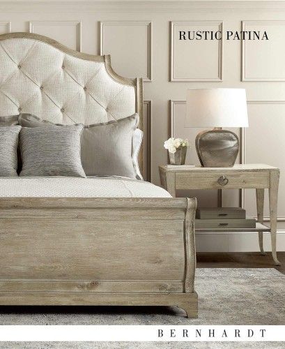 Rustic Patina | Bernhardt Hospitality Bernhardt Rustic Patina Bedroom, Bernhardt Furniture Bedroom, Paris Themed Bedroom Decor, Dining Room Decor Diy, Bernhardt Bedroom, Paris Themed Bedroom, Leather Bedroom, Bedroom Sitting Room, Sophisticated Casual