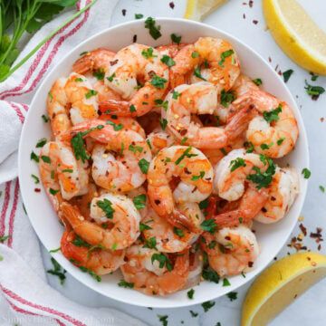 Baked Shrimp - Simply Home Cooked Old Bay Shrimp, Seasoned Butter, Seafood Entrees, Simply Home, Baked Shrimp, Healthy Food Inspiration, Shrimp Recipes Easy, Creole Recipes, Old Bay