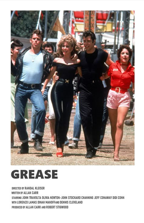 Film And Series Poster, Movie And Series Posters, Grease Polaroid Poster, Aesthetic Movie Pictures, Movie Covers Aesthetic, Movie Photo Wall, Aesthetic Film Posters, Grease Movie Poster, Aesthetic Movie Posters