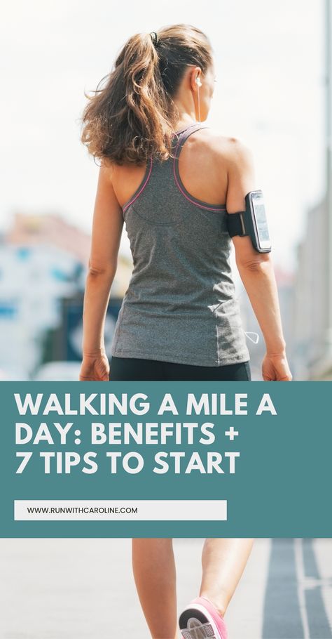 Walking a mile a day: Benefits + 7 tips to get you started 1 Walking A Mile A Day, Running Group, Power Walking, Brisk Walking, Regular Bowel Movements, Benefits Of Walking, Walk A Mile, Lots Of People, Lack Of Motivation