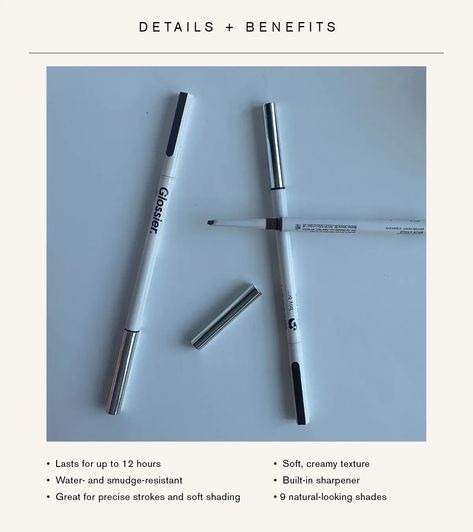 Reviewed: Glossier Boy Brow Arch | Who What Wear Glossier Boy Brow, Boy Brow, Arch Brows, Beauty Formulas, Brow Pencil, Brow Pencils, Style Office, Party Shop, Beauty Industry