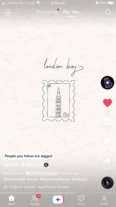 Uk Inspired Tattoo, London Tatoos Ideas, Minimalist London Tattoo, London Post Stamp Tattoo, Tiny London Tattoo, Tattoos To Get In London, London Postage Stamp Tattoo, England Stamp Tattoo, London Themed Tattoo