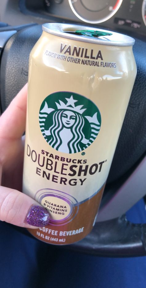 Starbucks double shot energy drink Cafe Starbucks, Coffee Energy, Starbucks Secret Menu Drinks, Starbucks Coffee Drinks, Tea Snacks, Starbucks Secret Menu, Starbucks Drinks Recipes, Sweet Drinks, Double Shot