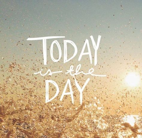 God is good and today is the day of blessings Today Is The Day, Happy Thoughts, Morning Quotes, The Words, Great Quotes, Beautiful Words, Inspirational Words, Cool Words, Favorite Quotes