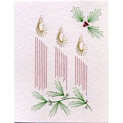 Free Paper Stitching Cards Patterns | Free Patterns Cardstock Embroidery, Stitching Cards Patterns Free, Stitching Cards Patterns, Paper Stitching, Christmas Stitching, Embroidery Cards Pattern, Candle Pattern, Stitched Cards, Stitch Cards