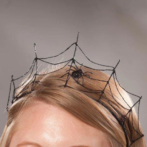 Halloween | THE HOLIDAY HOUSE Halloween Accessories Diy, Black Widow Costume, Bethany Lowe Halloween, Creepy Halloween Makeup, Bethany Lowe Designs, Black Widow Spider, Halloween Accessories Hair, Bethany Lowe, Halloween Costume Accessories