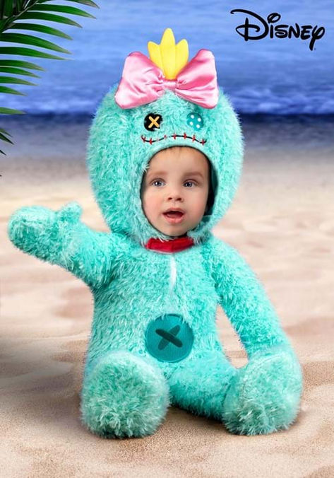 After watching Disney's Lilo & Stitch did you dream up a perfect pair of costumes to wear with your baby for their first Halloween? It's easy to do. But if you're looking for a costume that's a little different than expected, you'll want to consider starting here with our Disney Scrump Costume. Scrump Costume, Baby Boy Costumes, Stitch Costumes, Lilo And Stitch Costume, Nemo Costume, Stitch Costume, Family Halloween Costumes, Lilo Stitch