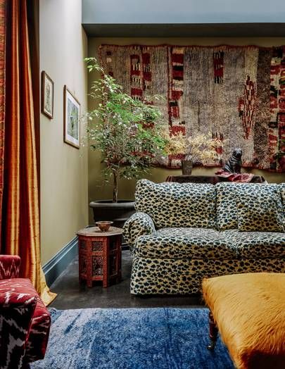 Rachel Chudley, Leopard Print Rug, Warehouse Conversion, England London, London Flat, London House, Design Rules, Sophisticated Look, Georgian Homes