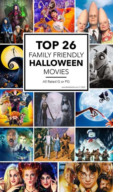 Fall Family Movies, Best Kids Halloween Movies, Top Halloween Movies, Best Family Halloween Movies, Scary Movies For Kids, Family Halloween Movies, Kid Friendly Halloween Movies, Halloween Movies For Kids, Family Friendly Halloween Movies