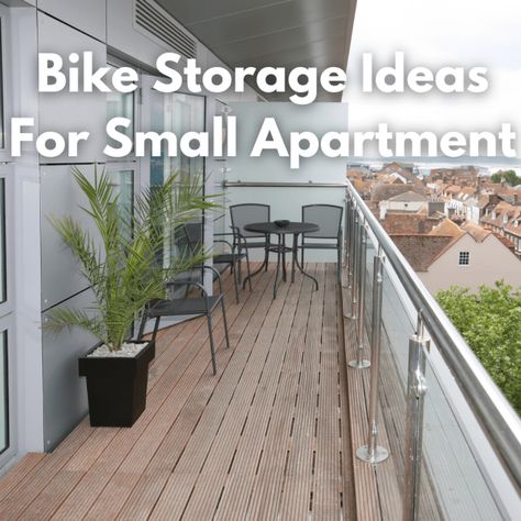 9 Clever Bike Storage Ideas for Apartments To Maximize Space - Sustain Life Journal Apartment Bike Storage Ideas, Bike Storage Living Room, Apartment Bike Storage, Bike Storage Balcony, Balcony Storage Ideas, Bicycle Storage Apartment, Bike Storage Small Space, Small Loft Apartment, Bike Storage Ideas