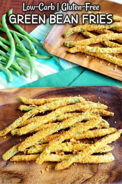 Oven Fried Green Beans, Fried Green Bean Recipes, Green Bean Fries, Crispy Green Beans, Baked Green Beans, Dessert Mousse, Fried Green Beans, Oven Fried, Fried Green