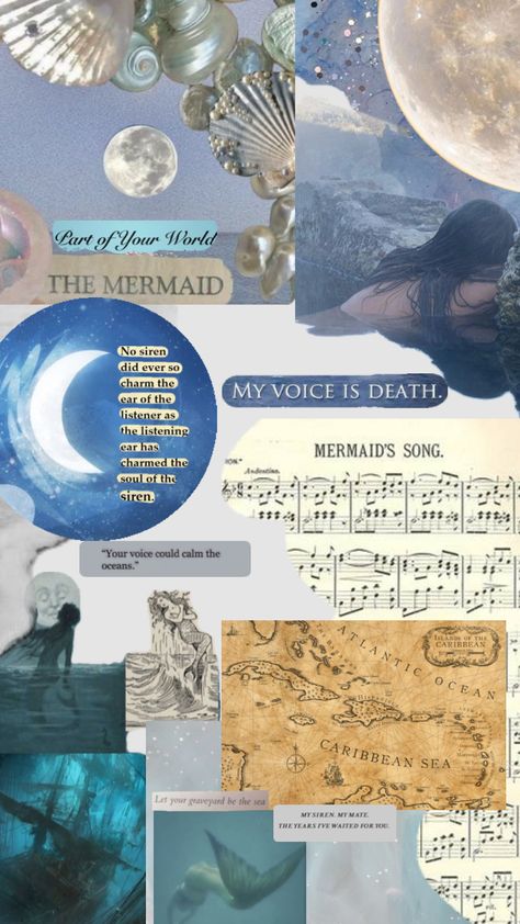 #siren #sirenaesthetic #blueaesthetic #blue Siren Voice, Mermaid Song, Listening Ears, Caribbean Sea, Atlantic Ocean, Sirens, Blue Aesthetic, Graveyard, The Voice