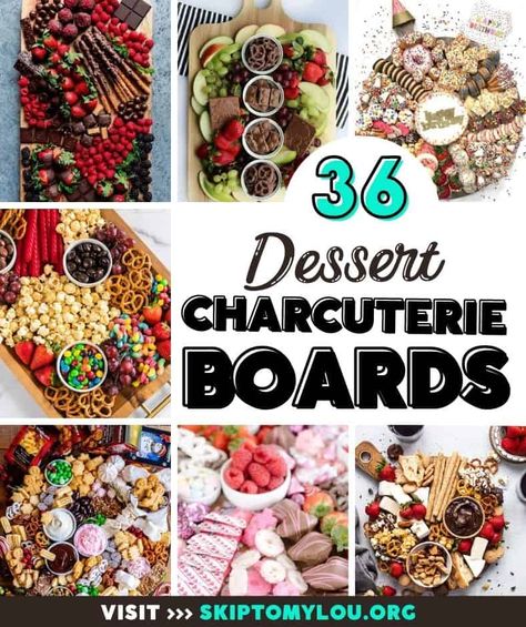 Dessert Board Charcuterie, Spring Dessert Charcuterie Board Ideas, Cheap Dessert Charcuterie Board, Easy Fun Charcuterie Board, Charcuterie Board On A Budget Ideas, Charcuterie Board For Desserts, Diy Dessert Charcuterie Board, Charcuterie Board Fondue, Snack Desserts For Party