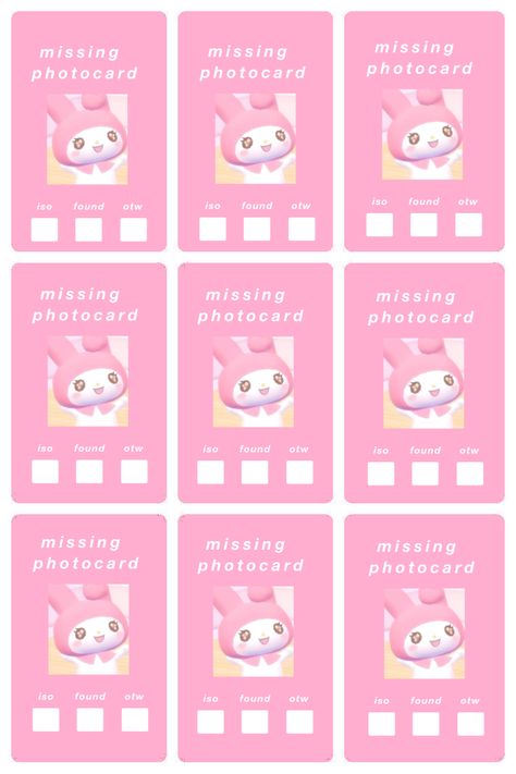 photocard placeholder Kpop Toploader Filler, Missing Pc Template, Sanrio Card Template, Buying Ban Tracker Template Kpop, Photocard Placeholder Template, Missing Photocard Filler Printable, Kpop Packing Template, Kpop Packaging Template, Photocard Packaging Template