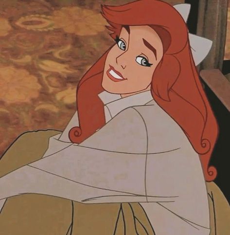 Anastasia Aesthetic, Anastasia 1997, Anastasia Romanov, Aesthetic Disney, Disney Princesses, Red Hair, Disney, Red, Hair