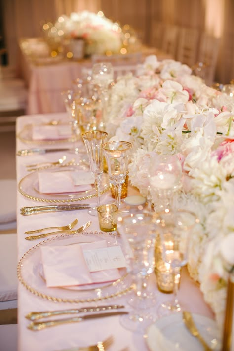 Light Pink Wedding, Southern California Wedding Venues, Quinceanera Decorations, Pink And Gold Wedding, Pink Wedding Theme, Gold Wedding Theme, Blush Pink Weddings, Quince Ideas, Tent Wedding