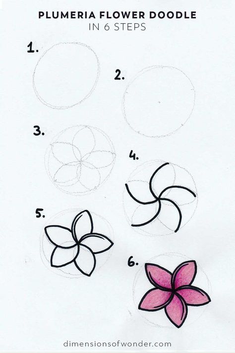 I hate to see anything go to waste, and as an artist, I'm always looking for new and inexpensive materials to use in my creations. Here is a series of bird sculptures that show how recycled art can come to life!  ... How To Draw A Frangipani, How To Draw A Beautiful Flower, Cute Drawings Simple Flowers, Lotus Flower Drawing Step By Step, How To Draw Frangipani Flower, Doodle Ideas When Bored, How To Draw A Easy Flower, How To Draw A Plumeria, How To Draw Plumeria Flowers